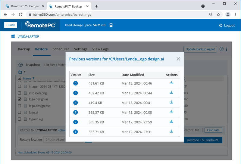 remote-backup